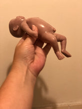 Load image into Gallery viewer, Blank (unpainted) full body mini silicone baby boy Kenzo 8” in super soft blend with 3D skin effect
