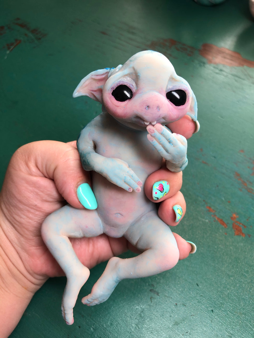 full body mini fantasy silicone baby Ledel