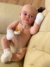 Load image into Gallery viewer, AVAILABLE AWAKE silicone cuddle baby Artyom in super soft blend with 3D skin effect
