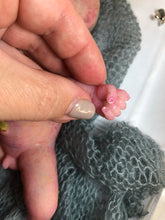 Load image into Gallery viewer, full body mini silicone baby boy Kenzo 8” in super soft blend with 3D skin effect
