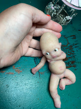 Load image into Gallery viewer, Custom full body silicone mini doll Laney (bald) in Super Soft blend #3
