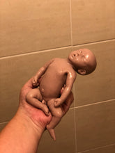 Load image into Gallery viewer, Blank (unpainted) full body mini silicone baby boy Kenzo 8” in super soft blend with 3D skin effect
