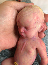 Load image into Gallery viewer, full body mini silicone baby boy Kenzo 8” in super soft blend with 3D skin effect
