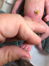 Load image into Gallery viewer, full body mini silicone baby boy Kenzo 8” in super soft blend with 3D skin effect
