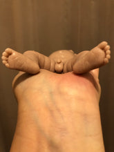 Load image into Gallery viewer, Blank (unpainted) full body mini silicone baby boy Kenzo 8” in super soft blend with 3D skin effect
