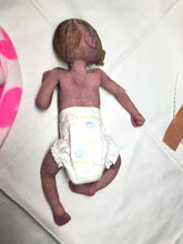 Load image into Gallery viewer, Super detailed Full body silicone premature baby Sunshine in soft blend 9”
