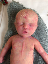 Load image into Gallery viewer, full body mini silicone baby boy Kenzo 8” in super soft blend with 3D skin effect
