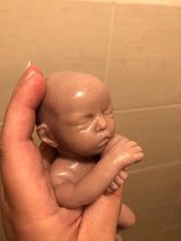 Load image into Gallery viewer, Blank (unpainted) full body mini silicone baby boy Kenzo 8” in super soft blend with 3D skin effect
