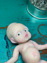 Load image into Gallery viewer, Custom full body silicone mini doll Laney (bald) in Super Soft blend #3
