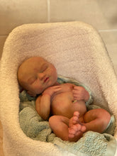 Load image into Gallery viewer, AVAILABLE full body silicone  baby girl (Rain sculpt) 14” in super super soft blend #2
