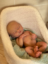 Load image into Gallery viewer, AVAILABLE full body silicone  baby girl (Rain sculpt) 14” in super super soft blend #2
