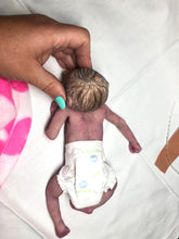 Load image into Gallery viewer, Super detailed Full body silicone premature baby Sunshine in soft blend 9”
