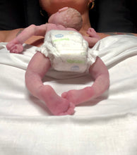 Load image into Gallery viewer, Super detailed Full body silicone premature baby Sunshine in soft blend 9”
