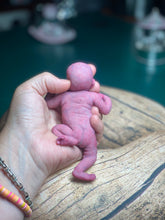 Load image into Gallery viewer, CUSTOM full body silicone mini baby Lucas in soft blend asleep bald
