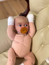 Load image into Gallery viewer, AVAILABLE AWAKE silicone cuddle baby Artyom in super soft blend with 3D skin effect
