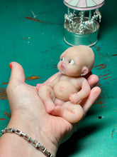 Load image into Gallery viewer, Custom full body silicone mini doll Laney (bald) in Super Soft blend #3
