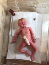 Load image into Gallery viewer, Super detailed Full body silicone premature baby Sunshine in soft blend 9”
