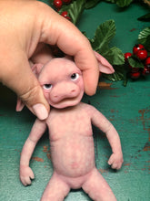 Load image into Gallery viewer, Full body mini fantasy silicone baby Kalista in super soft blend with 3D skin effect
